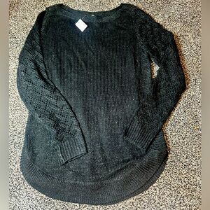 Maurices Black Crew Neck Sweater